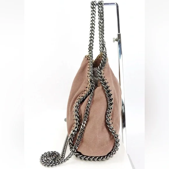 Stella McCartney Pink Chain Tote Bag - Picture 4 of 15